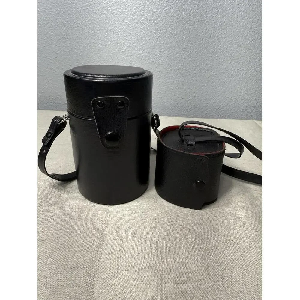 Photography Lens Hardcase Bundle Lot of 2 Vintage 1970s Japen‎